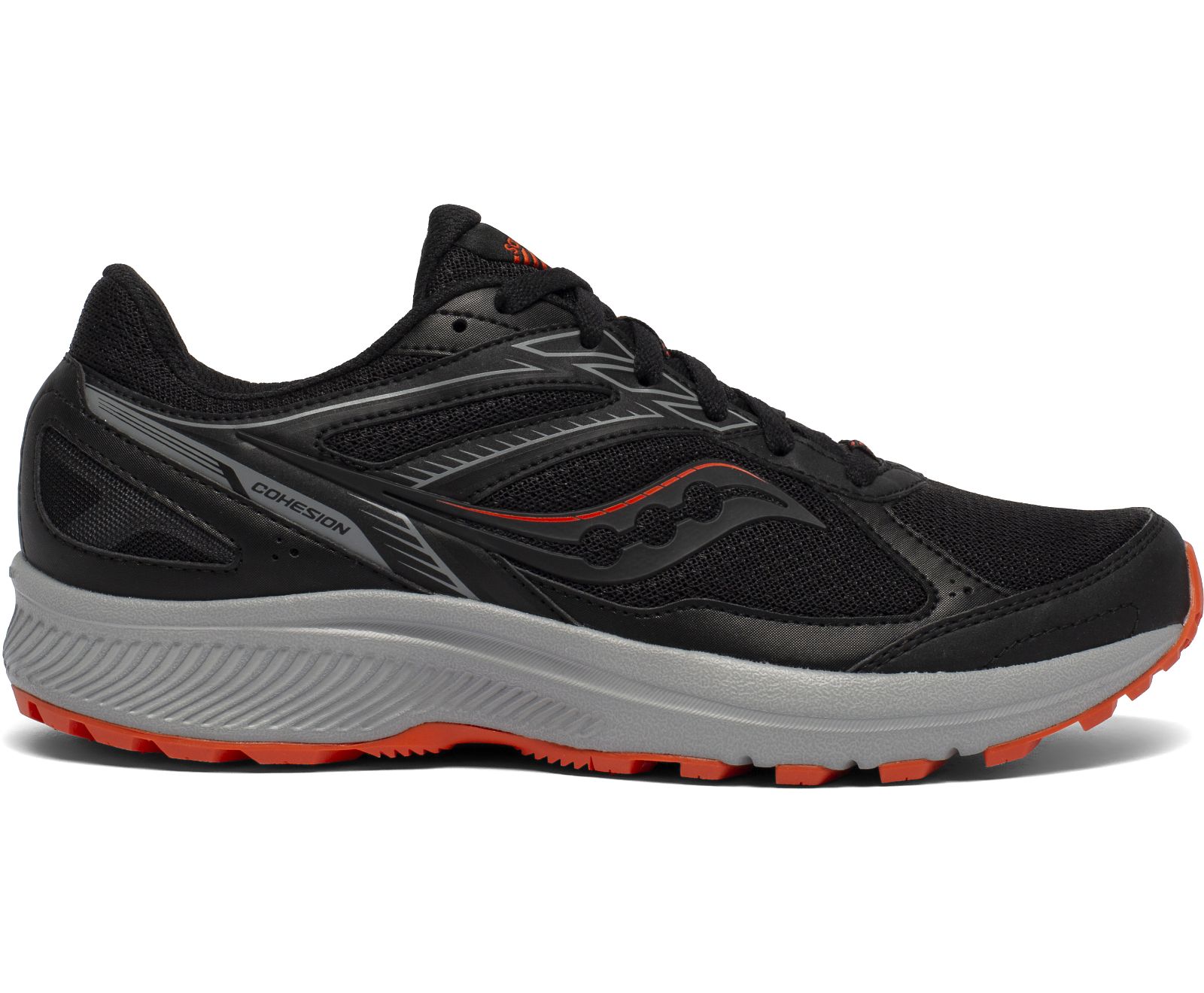 Men\'s Saucony Cohesion Tr14 Trail Running Shoes Black / Pink | Singapore 576RVDW